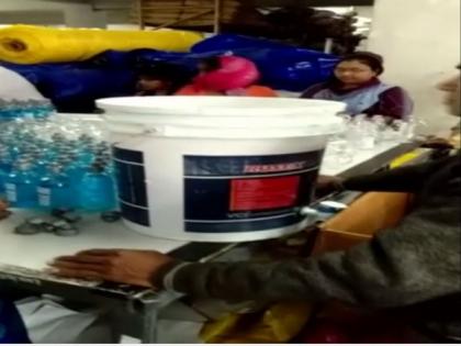 Fake hand sanitizer manufacturing company busted in Gurugram, 5K bottles seized | Fake hand sanitizer manufacturing company busted in Gurugram, 5K bottles seized