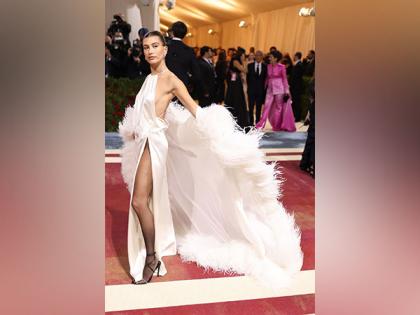 Met Gala 2022: Hailey Bieber looks like a vision in a white outfit | Met Gala 2022: Hailey Bieber looks like a vision in a white outfit