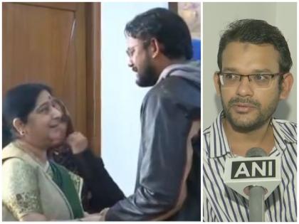 She'll always be in my heart, says man freed from Pak jail due to Swaraj's efforts | She'll always be in my heart, says man freed from Pak jail due to Swaraj's efforts