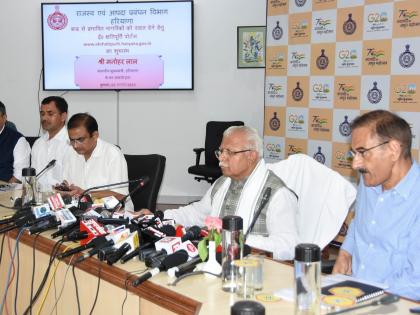 Haryana CM launches portal for flood-related compensation claims | Haryana CM launches portal for flood-related compensation claims Haryana CM launches portal for flood-related compensation claims | Haryana CM launches portal for flood-related compensation claims