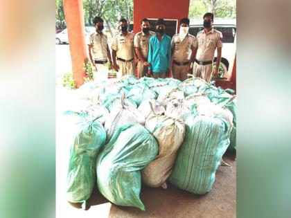 Haryana Police seizes 822 kg Ganja from truck in Nuh, one held | Haryana Police seizes 822 kg Ganja from truck in Nuh, one held
