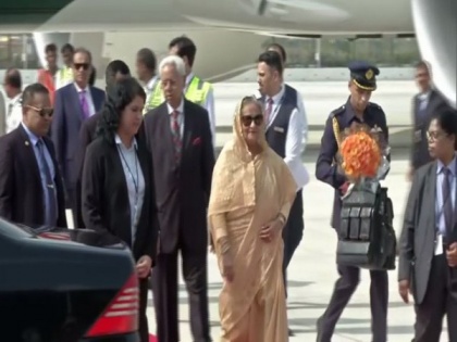 Bangladesh PM Sheikh Hasina arrives in India on 4-day visit | Bangladesh PM Sheikh Hasina arrives in India on 4-day visit