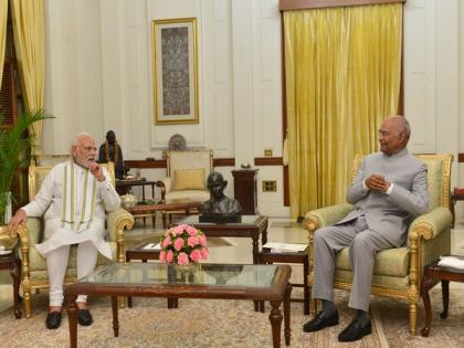 PM Modi calls on President Kovind | PM Modi calls on President Kovind PM Modi calls on President Kovind | PM Modi calls on President Kovind