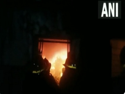 Maharashtra: Fire breaks out at cloth factory in Bhiwandi, no casualties reported yet | Maharashtra: Fire breaks out at cloth factory in Bhiwandi, no casualties reported yet
