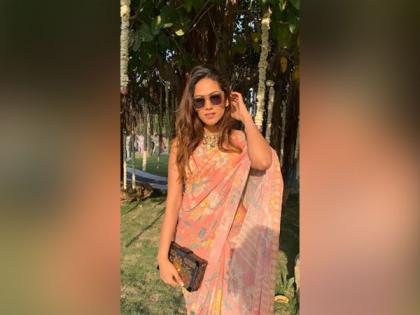 Mira Kapoor looks elegant in chiffon floral saree | Mira Kapoor looks elegant in chiffon floral saree