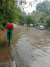 Heavy rainfall lashes Delhi, southwest monsoon intensifies | Heavy rainfall lashes Delhi, southwest monsoon intensifies