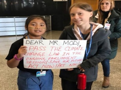 8-year-old Licypriya Kangujam urges PM to implement climate change laws | 8-year-old Licypriya Kangujam urges PM to implement climate change laws