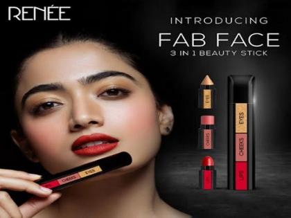 One Makeup Stick for eyes, cheeks and lips - RENEE launches Revolutionary FAB FACE with Rashmika Mandanna and Shruti Haasan | One Makeup Stick for eyes, cheeks and lips - RENEE launches Revolutionary FAB FACE with Rashmika Mandanna and Shruti Haasan