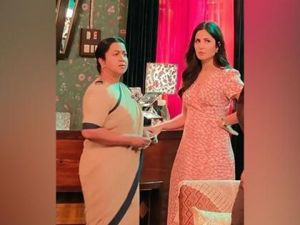 Katrina Kaif's pictures from the sets of Vijay Sethupathi starrer 'Merry Christmas' go viral | Katrina Kaif's pictures from the sets of Vijay Sethupathi starrer 'Merry Christmas' go viral