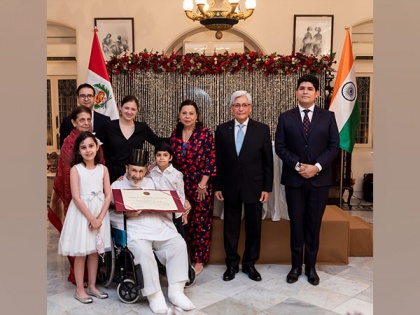 Ardeshir B K Dubash conferred highest diplomatic award by the Government of Peru | Ardeshir B K Dubash conferred highest diplomatic award by the Government of Peru