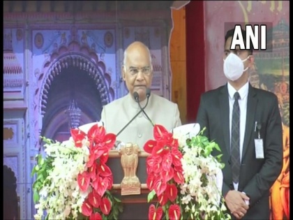 President Kovind lauds UP govt's efforts to take 'Ramayana' to masses through art, culture | President Kovind lauds UP govt's efforts to take 'Ramayana' to masses through art, culture