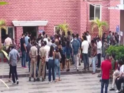 Rave party busted in Hyderabad's five-star hotel | Rave party busted in Hyderabad's five-star hotel Rave party busted in Hyderabad's five-star hotel | Rave party busted in Hyderabad's five-star hotel