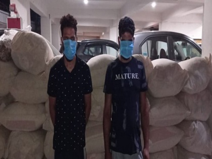 Two drug peddlers held with 580 kg poppy straw in J-K's Anantnag | Two drug peddlers held with 580 kg poppy straw in J-K's Anantnag