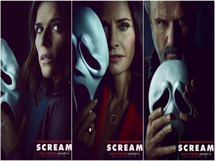 New 'Scream' posters unveiled featuring Neve Campbell, Courteney Cox, David Arquette | New 'Scream' posters unveiled featuring Neve Campbell, Courteney Cox, David Arquette