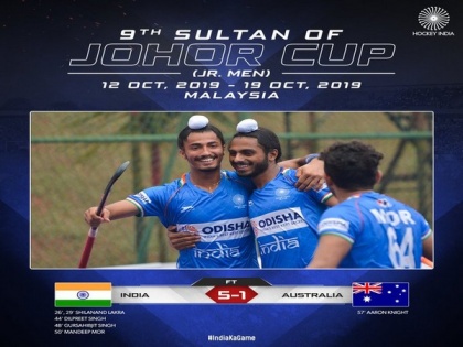 Sultan of Johor Cup: India defeat Australia 5-1 | Sultan of Johor Cup: India defeat Australia 5-1
