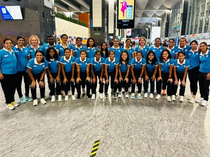Indian women’s hockey team departs for matches in Germany, Spain | Indian women’s hockey team departs for matches in Germany, Spain