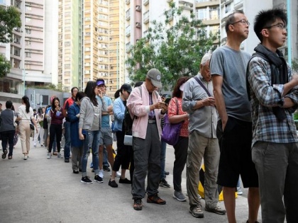 Hong Kong: Voter turnout rate passes 2015 in local elections since protests began | Hong Kong: Voter turnout rate passes 2015 in local elections since protests began