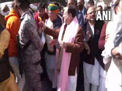 UP Assembly polls: JP Nadda conducts door-to-door campaign in Shikohabad | UP Assembly polls: JP Nadda conducts door-to-door campaign in Shikohabad UP Assembly polls: JP Nadda conducts door-to-door campaign in Shikohabad | UP Assembly polls: JP Nadda conducts door-to-door campaign in Shikohabad