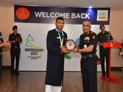 Army chief felicitates defence personnel who won medals in Commonwealth Games | Army chief felicitates defence personnel who won medals in Commonwealth Games Army chief felicitates defence personnel who won medals in Commonwealth Games | Army chief felicitates defence personnel who won medals in Commonwealth Games