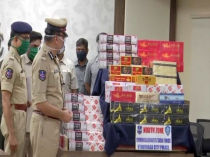 Hyderabad Police busts foreign cigarette smuggling racket; 5 held | Hyderabad Police busts foreign cigarette smuggling racket; 5 held
