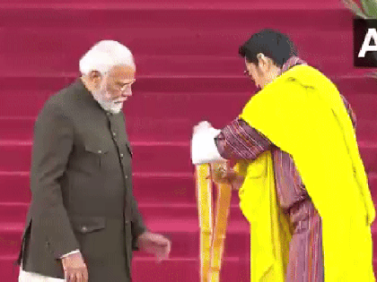 "Very big day in my life...it is honour for India, 140 crore Indians": PM Modi after being conferred with Bhutan's highest civilian award | "Very big day in my life...it is honour for India, 140 crore Indians": PM Modi after being conferred with Bhutan's highest civilian award "Very big day in my life...it is honour for India, 140 crore Indians": PM Modi after being conferred with Bhutan's highest civilian award | "Very big day in my life...it is honour for India, 140 crore Indians": PM Modi after being conferred with Bhutan's highest civilian award