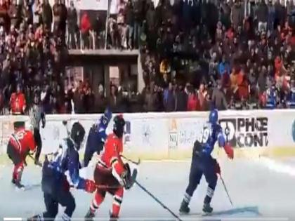 Indian Army beat ITBP by 3-2 in Khelo India Ice Hockey Championship | Indian Army beat ITBP by 3-2 in Khelo India Ice Hockey Championship Indian Army beat ITBP by 3-2 in Khelo India Ice Hockey Championship | Indian Army beat ITBP by 3-2 in Khelo India Ice Hockey Championship