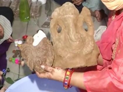 Eco-friendly festivals: Now, Lord Ganesh idols with plantable herb seeds | Eco-friendly festivals: Now, Lord Ganesh idols with plantable herb seeds Eco-friendly festivals: Now, Lord Ganesh idols with plantable herb seeds | Eco-friendly festivals: Now, Lord Ganesh idols with plantable herb seeds