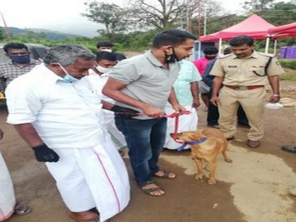 Kerala cop adopts dog that lost family in Idukki landslide | Kerala cop adopts dog that lost family in Idukki landslide