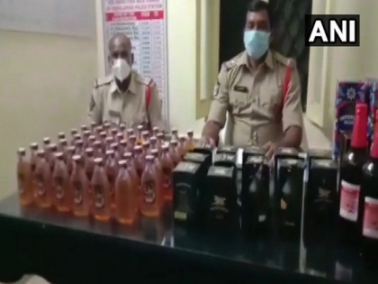 8 held for illegally transporting liquor in AP, 110 bottles of liquor seized | 8 held for illegally transporting liquor in AP, 110 bottles of liquor seized