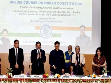 Kiren Rijiju launches online course on Indian Constitution | Kiren Rijiju launches online course on Indian Constitution