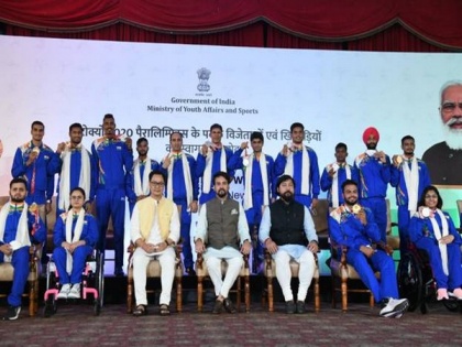 Tokyo Paralympics: Sports Minister Anurag Thakur felicitates medallists | Tokyo Paralympics: Sports Minister Anurag Thakur felicitates medallists