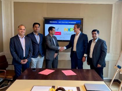 NXP, Mahindra join hands to drive next-gen smart e-mobility in India | NXP, Mahindra join hands to drive next-gen smart e-mobility in India NXP, Mahindra join hands to drive next-gen smart e-mobility in India | NXP, Mahindra join hands to drive next-gen smart e-mobility in India