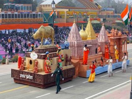 2022 Republic Day Parade: UP bags best tableau award, Maharashtra wins in popular choice category | 2022 Republic Day Parade: UP bags best tableau award, Maharashtra wins in popular choice category