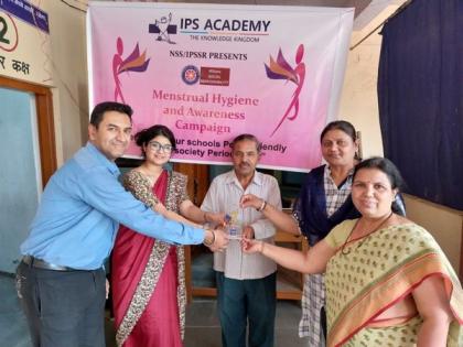 IPS Academy organized a menstrual hygiene campaign for Women Safety | IPS Academy organized a menstrual hygiene campaign for Women Safety