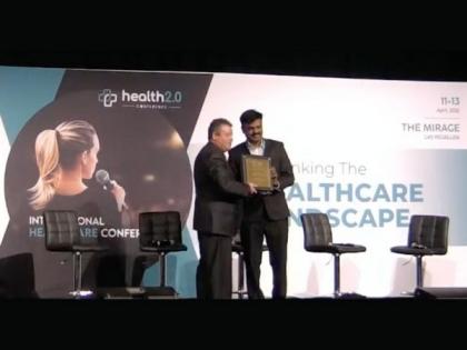 Venu Madhav Chennupati wins the outstanding leadership award at Health 2.0 USA conference | Venu Madhav Chennupati wins the outstanding leadership award at Health 2.0 USA conference