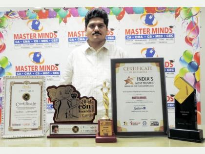 Masterminds for CA strike hat-trick, bag three prestigious awards for contribution in the field of commerce education in India | Masterminds for CA strike hat-trick, bag three prestigious awards for contribution in the field of commerce education in India Masterminds for CA strike hat-trick, bag three prestigious awards for contribution in the field of commerce education in India | Masterminds for CA strike hat-trick, bag three prestigious awards for contribution in the field of commerce education in India