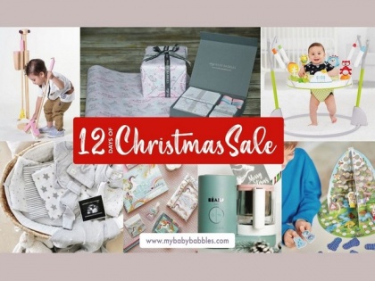 MyBabyBabbles.com's 12 Days of Christmas Sale to commence from December 1 | MyBabyBabbles.com's 12 Days of Christmas Sale to commence from December 1