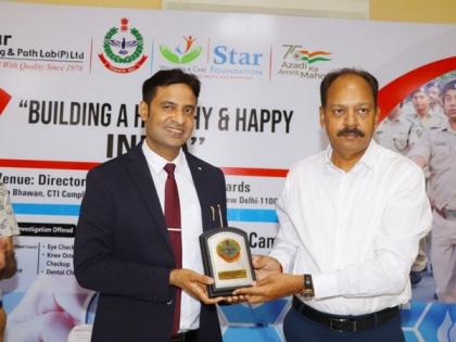 Dr Sameer Bhati honoured by Directorate General of Home Guards at Delhi | Dr Sameer Bhati honoured by Directorate General of Home Guards at Delhi