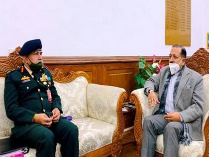 BRO DG briefs MoS Jitendra Singh on road, bridge projects in J-K, North East | BRO DG briefs MoS Jitendra Singh on road, bridge projects in J-K, North East
