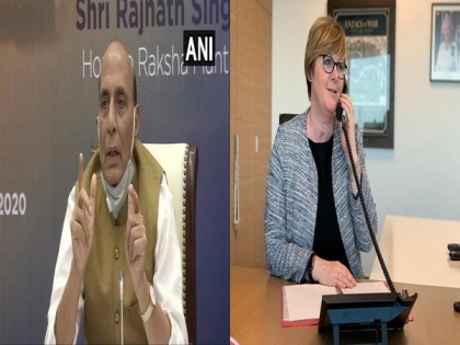 Rajnath Singh holds telephonic talks with Australian counterpart, discusses COVID-19 | Rajnath Singh holds telephonic talks with Australian counterpart, discusses COVID-19