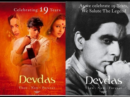 19 years of 'Devdas': Madhuri Dixit pays tribute to late Dilip Kumar | 19 years of 'Devdas': Madhuri Dixit pays tribute to late Dilip Kumar