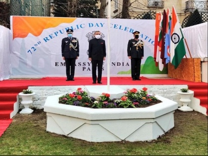 Indian Embassy in Paris celebrates 72nd Republic Day | Indian Embassy in Paris celebrates 72nd Republic Day