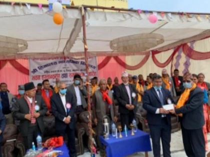 School building built with Indian assistance inaugurated in Nepal | School building built with Indian assistance inaugurated in Nepal