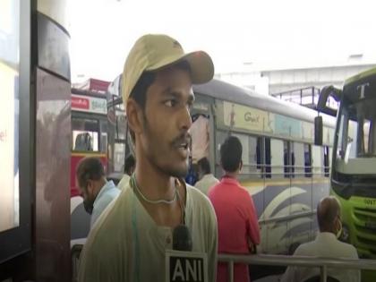 Passengers welcome resumption of inter-state bus services between Telangana, Andhra Pradesh | Passengers welcome resumption of inter-state bus services between Telangana, Andhra Pradesh Passengers welcome resumption of inter-state bus services between Telangana, Andhra Pradesh | Passengers welcome resumption of inter-state bus services between Telangana, Andhra Pradesh