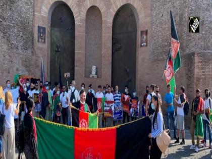 Afghan diaspora hold anti-Taliban protest in Rome | Afghan diaspora hold anti-Taliban protest in Rome Afghan diaspora hold anti-Taliban protest in Rome | Afghan diaspora hold anti-Taliban protest in Rome