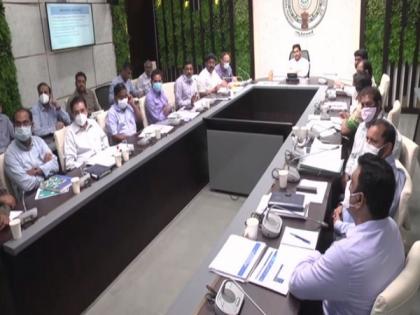 Andhra CM reviews progress of work under 'Nadu-Nedu' scheme | Andhra CM reviews progress of work under 'Nadu-Nedu' scheme Andhra CM reviews progress of work under 'Nadu-Nedu' scheme | Andhra CM reviews progress of work under 'Nadu-Nedu' scheme