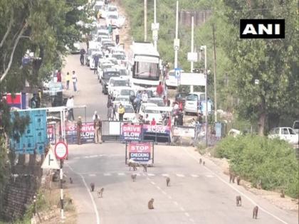Security tightened near Vaishno Devi Shrine in Jammu after Nagrota encounter | Security tightened near Vaishno Devi Shrine in Jammu after Nagrota encounter Security tightened near Vaishno Devi Shrine in Jammu after Nagrota encounter | Security tightened near Vaishno Devi Shrine in Jammu after Nagrota encounter