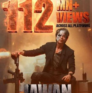 SRK's 'Jawan' prevue mints 112 million views in 24 hrs | SRK's 'Jawan' prevue mints 112 million views in 24 hrs