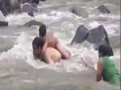BSF constable, policeman save child from drowning in river | BSF constable, policeman save child from drowning in river BSF constable, policeman save child from drowning in river | BSF constable, policeman save child from drowning in river