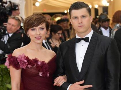 Scarlett Johansson, Colin Jost welcome first child together | Scarlett Johansson, Colin Jost welcome first child together